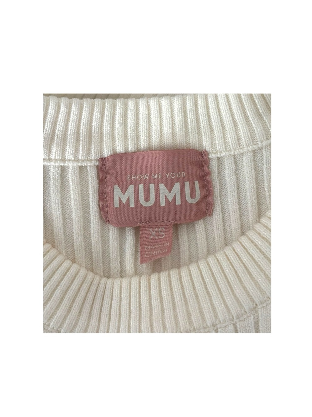Show Me Your MuMu Fran Faux Fur Ribbed Top - Picture 4 of 4